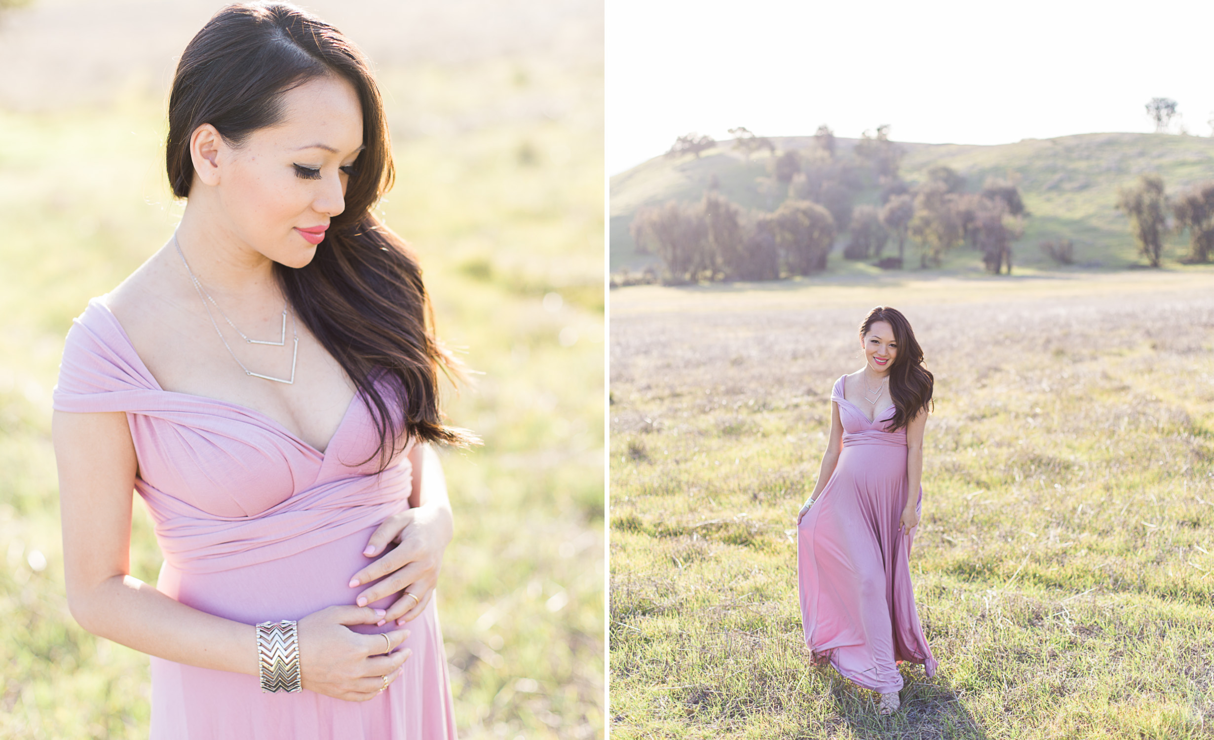 Romantic Sunset Maternity Shoot // Bay Area Photographer Olivia Richards