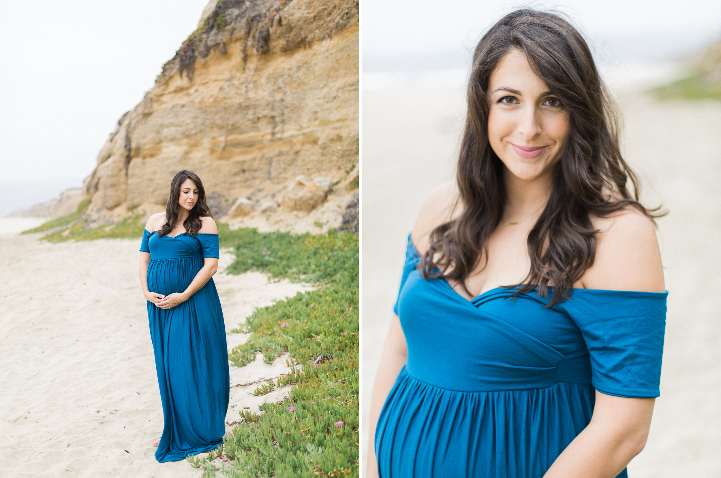 Half Moon Bay Beach Maternity Session // Bay Area Maternity & Newborn Photographer // Olivia Richards Photography