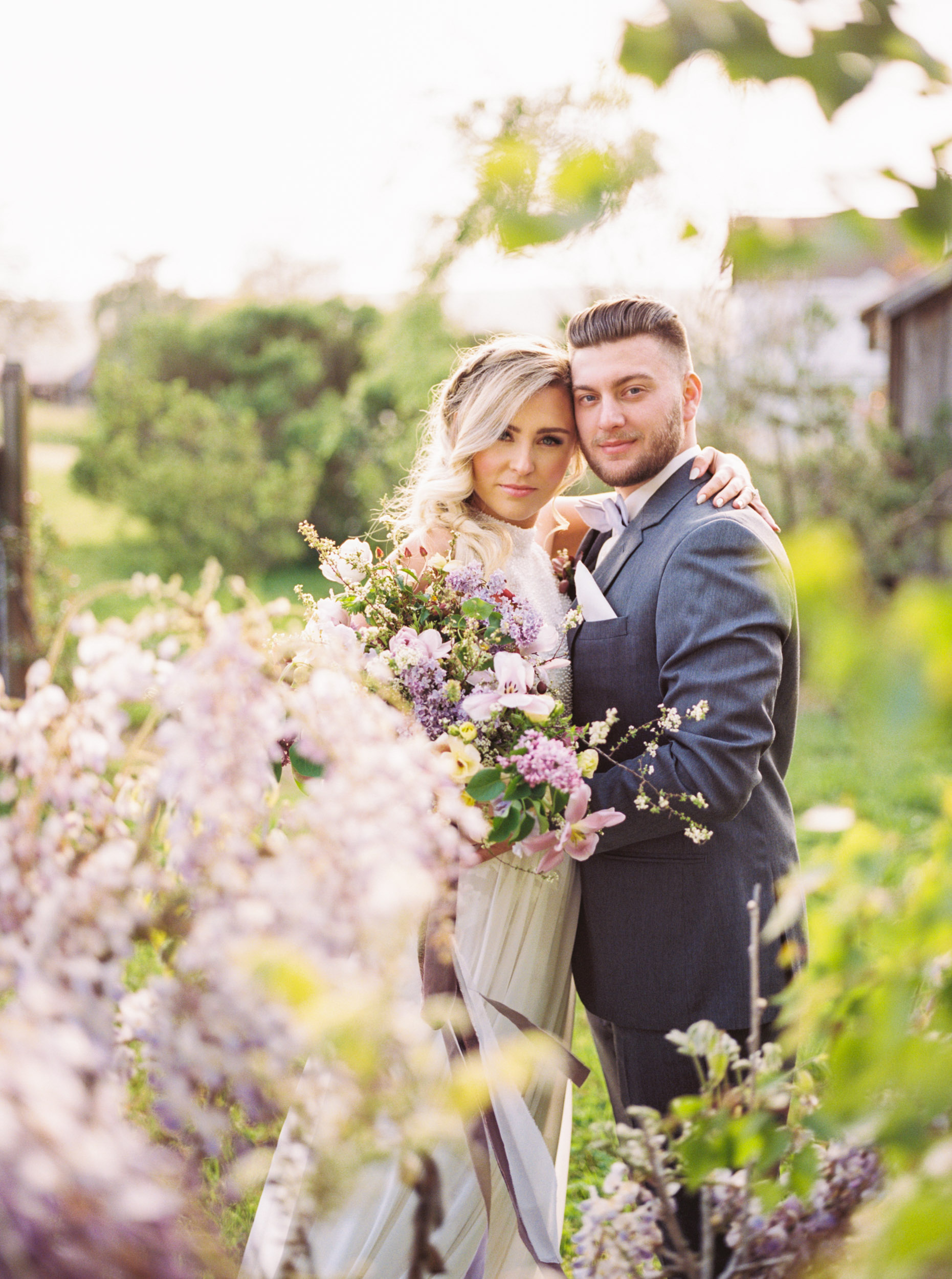 Romantic Ultraviolet Wedding Inspiration | Olympia's Valley Estate ...